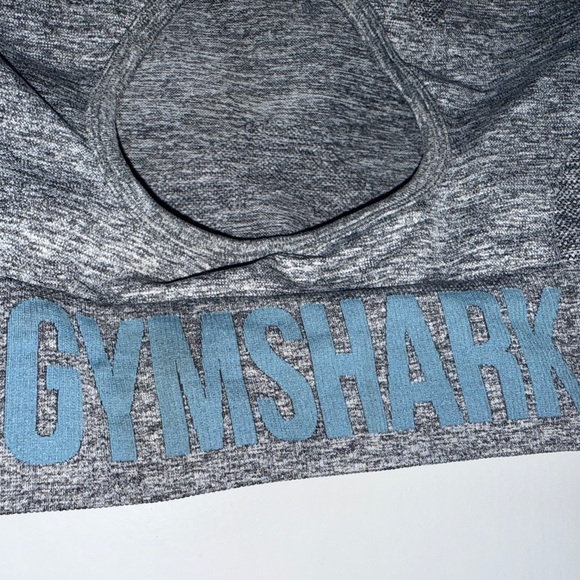 Gymshark Grey Long Sleeve Women's Cropped Top - Picture 4 of 4